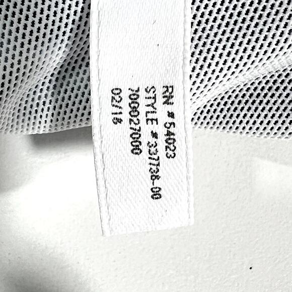 Athleta Tie Dye Bikini Lycra UPF 50+ Adjustable Underwire Blue White 34 B C - Picture 10 of 10